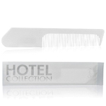 Расческа белая пластик Hotel Collection